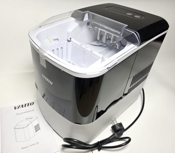 Льдогенератор Viatto VA-IM-12B (12кг/сутки) тип льда пальчиковый, охлаждения воздушное
