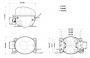 Компрессор EMX 6165U Embraco Aspera 511Вт