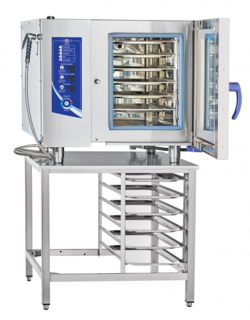 Пароконвектомат ПКА 6-1/1ПМ2 (лицо нерж.) 