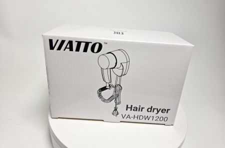 Фен для волос настенный VIATTO код VA-HDW1200