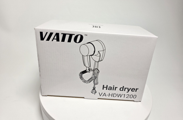 Фен для волос настенный VIATTO код VA-HDW1200