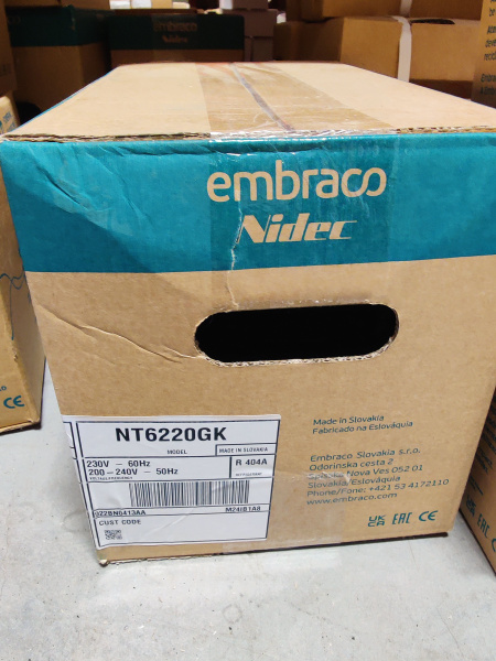 Компрессор NT6220GK R404A 1215Вт Embraco код 922BN0413AA MBP
