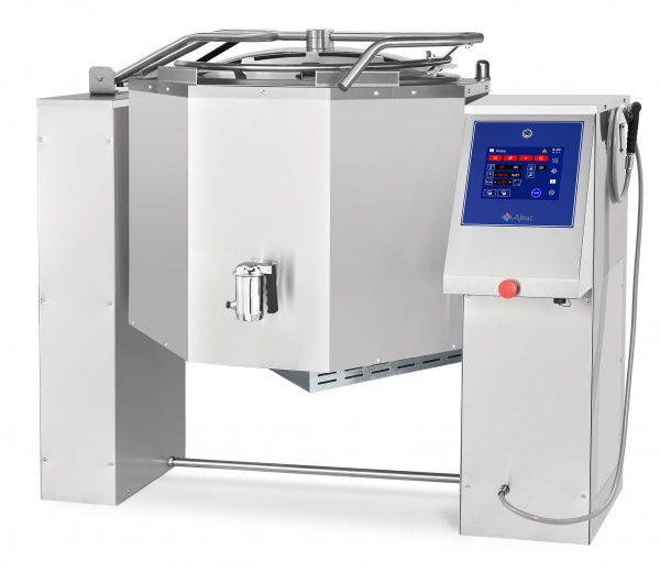 Котел пищеварочный КПЭМ-200-ОМП со сливным краном 