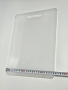 Доска разделочная 350x250x8мм VIATTO код SZ3525white пластиковая профессиональная (для молочных продуктов и хлеба) цвет белый
