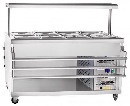 Прилавок для холодных закусок ПВВ(Н)-70ПМ-01-НШ передвижной 