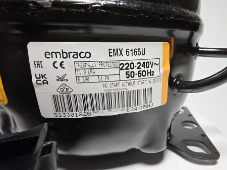 Компрессор EMX 6165U Embraco Aspera 511Вт