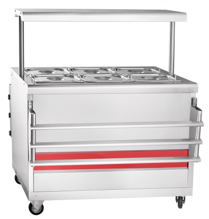 Электрический мармит ЭМК-70ПМ передвижной 