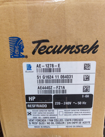 Компрессор AE4440Z-FZ1A (R404A) код AE-1278-E (Tecumseh)