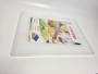 Доска разделочная 400x300x12мм VIATTO код SZ4030white пластиковая профессиональная (для молочных продуктов и хлеба) цвет белый