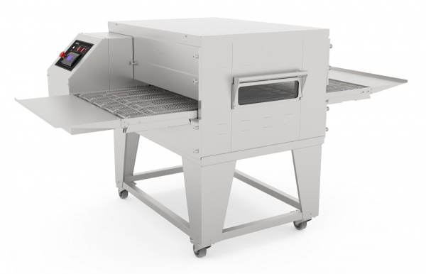 Конвейерная печь для пиццы ПЭК-600 с дверцей 