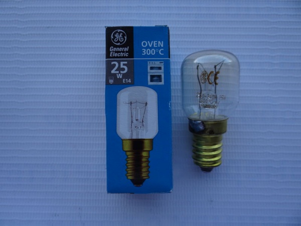 Лампа для печей Е14-220 V-25W