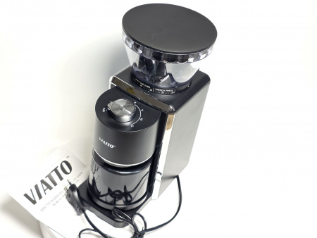 Кофемолка VIATTO электрическая жерновая VA-CG5LUX