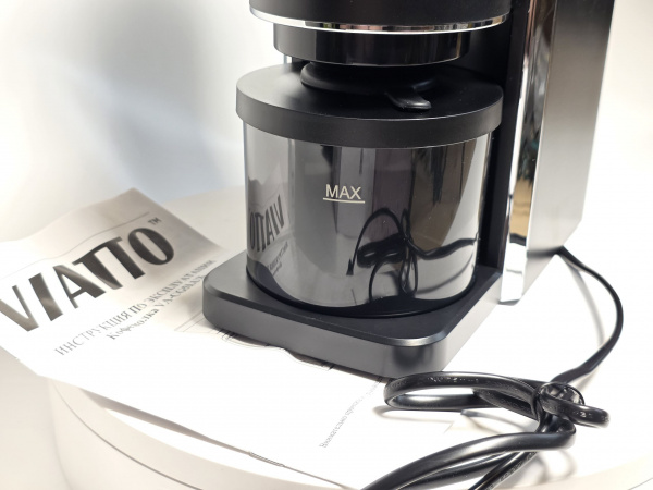 Кофемолка VIATTO электрическая жерновая VA-CG5LUX