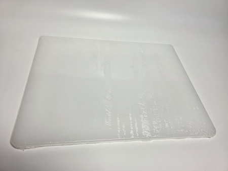 Доска разделочная 400x300x12мм VIATTO код SZ4030white пластиковая профессиональная (для молочных продуктов и хлеба) цвет белый