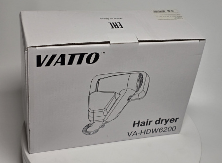 Фен для волос настенный VIATTO код VA-HDW6200