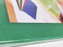 Доска разделочная 400x300x12мм VIATTO код SZ4030green пластиковая профессиональная (для фруктов и овощей) цвет зеленый